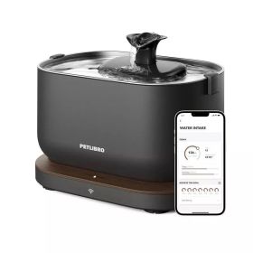 Petlibro Dockstream draadloze automatische drinkfontein zwart