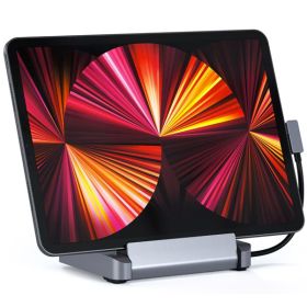 Satechi Aluminium Standaard Hub iPad Pro 11" & 12.9" space grey