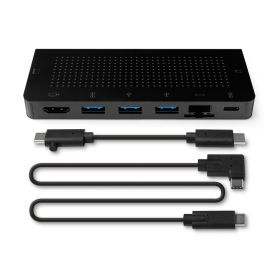 Twelve South StayGo USB-C hub zwart