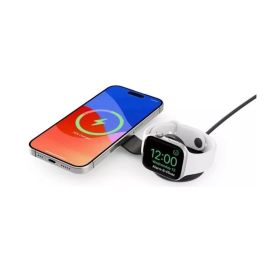 Twelve South ButterFly SE 2-in-1 Qi2 Draadloze Oplader zwart