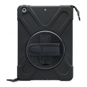 Xccess Survivor Case Apple iPad 10.2 2019 / 2020 / 2021 Zwart (schermloos)