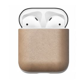 Nomad Airpod Leather Case beige