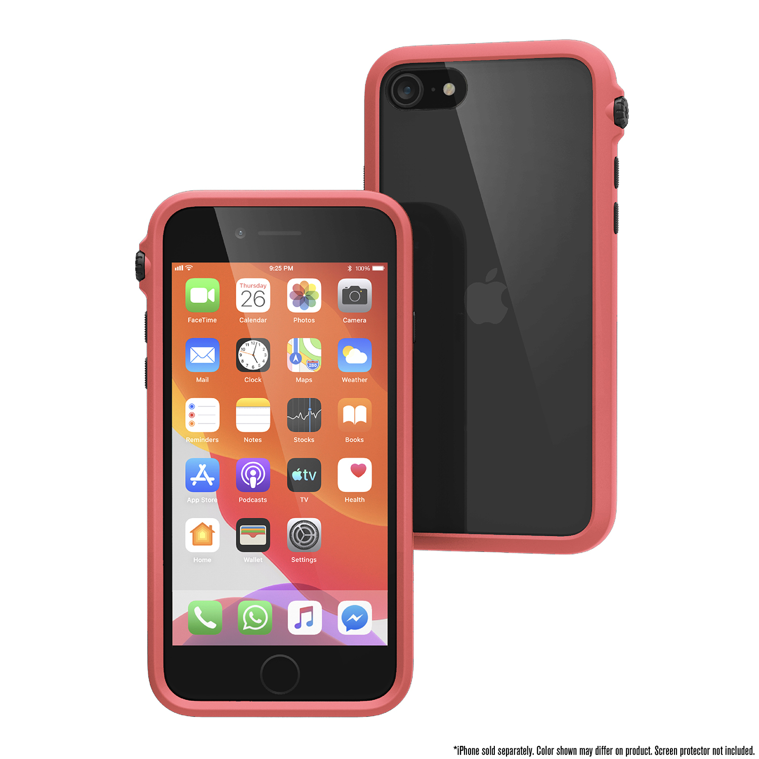 Catalyst Coque Impact Protection iPhone SE (2ème & 3ème Gen.) / iPhone 7 & 8 - Corail