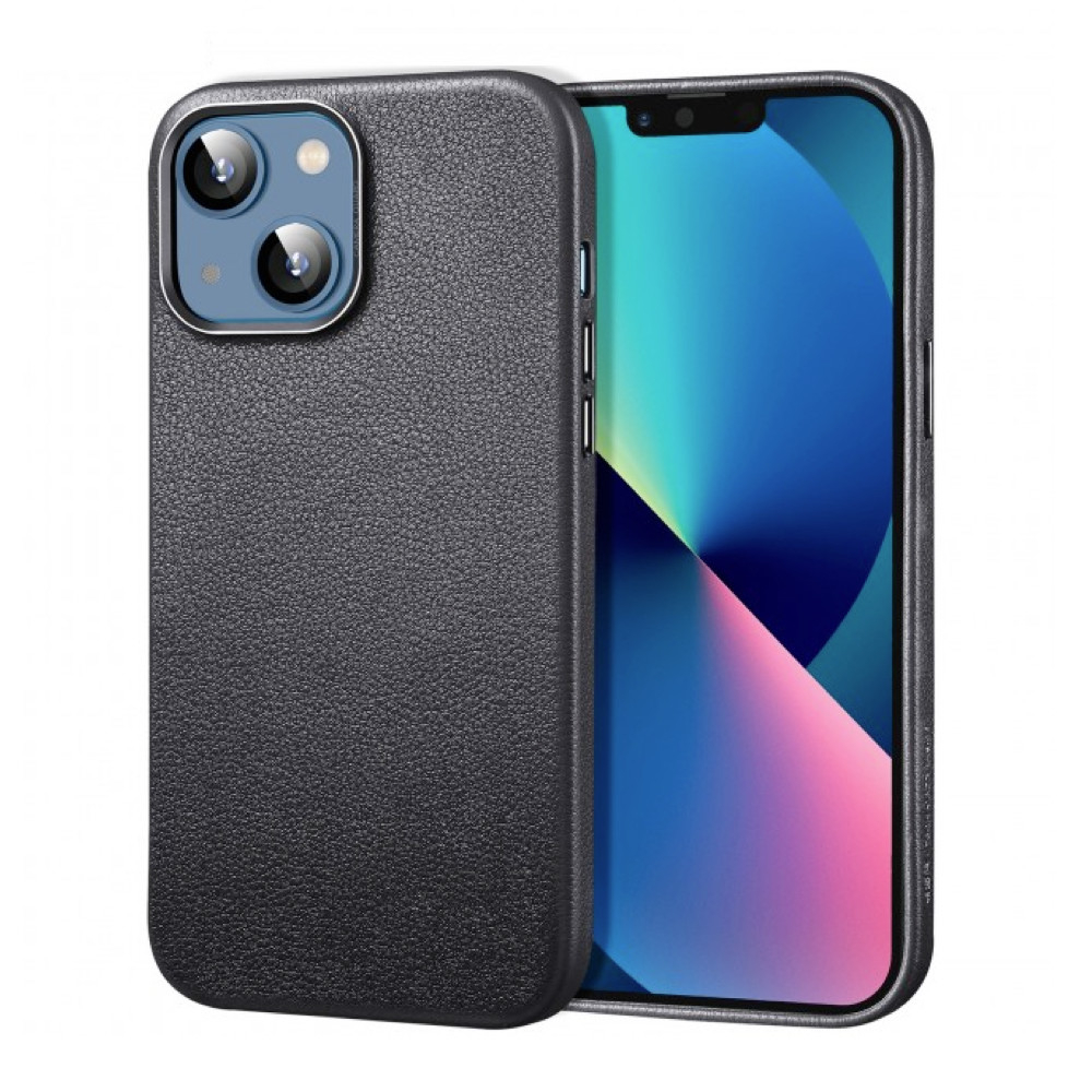 ESR Metro Leather Case HaloLock iPhone 13 black