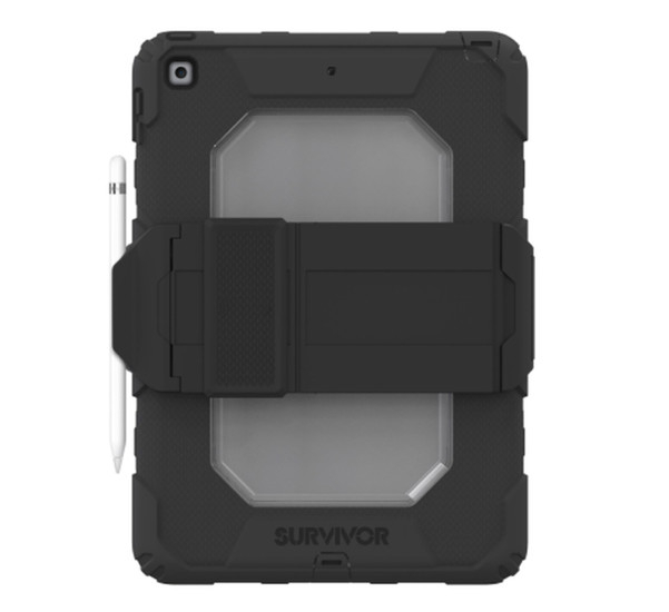 Griffin Survivor All-Terrain case met standaard voor iPad 10.2" - Zwart