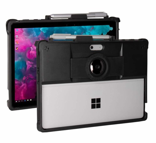 Joy Factory aXtion Edge - Coque Microsoft Surface Go - Noir