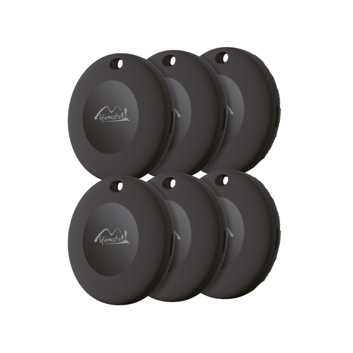 Lifemate Life Tag - Android keyfinder - Android / Google Find My Device - 6 Pack
