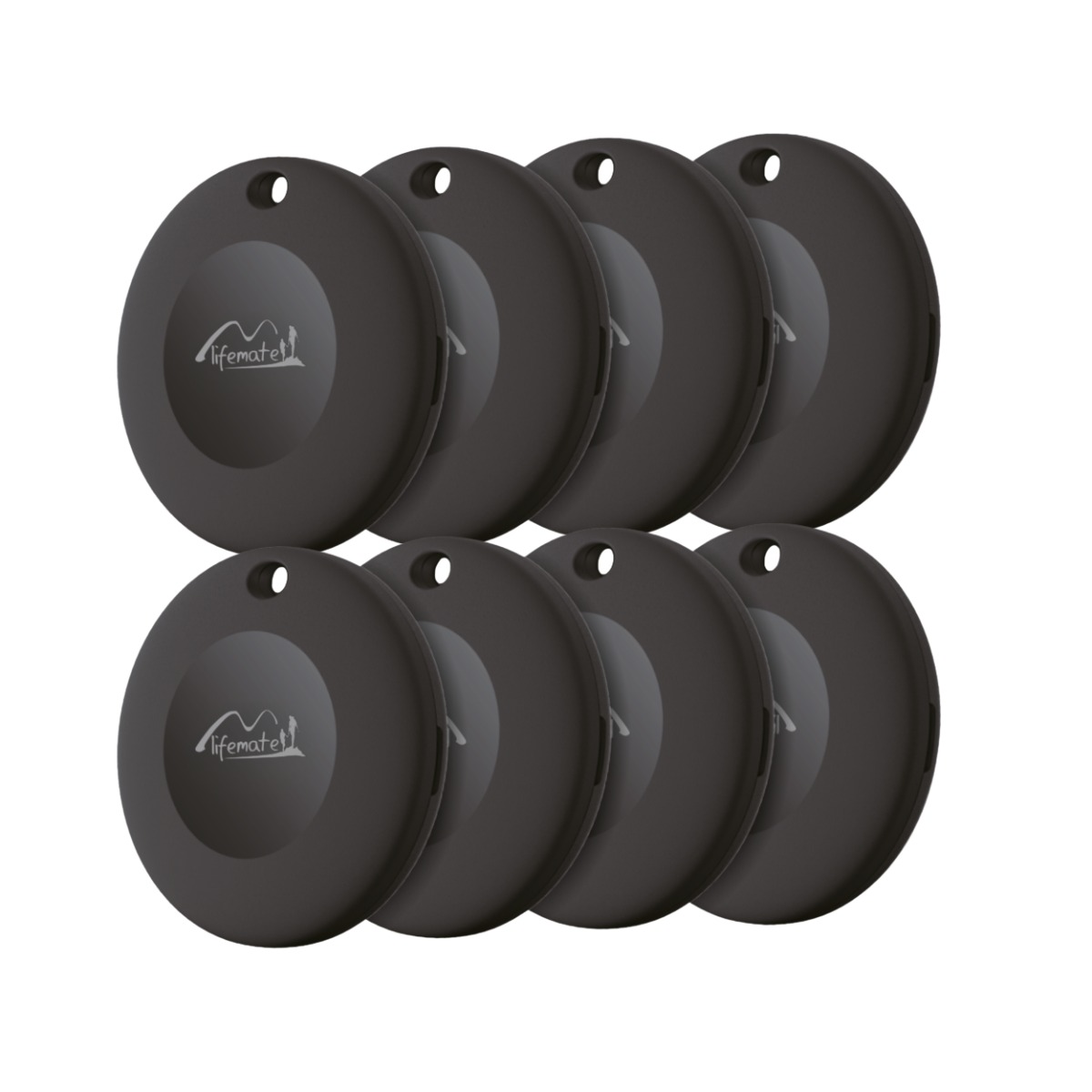 Lifemate Life Tag - Android keyfinder - Android / Google Find My Device - 8 Pack