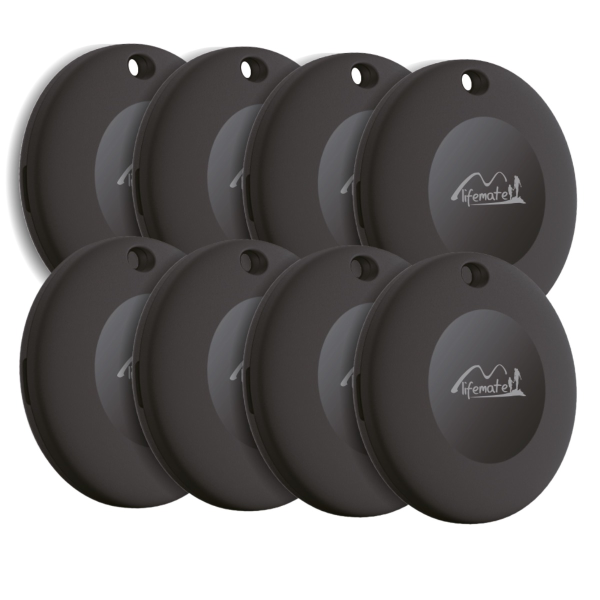 Lifemate Life Tag pour Apple Localiser (Alternative Airtag) - 8-pack