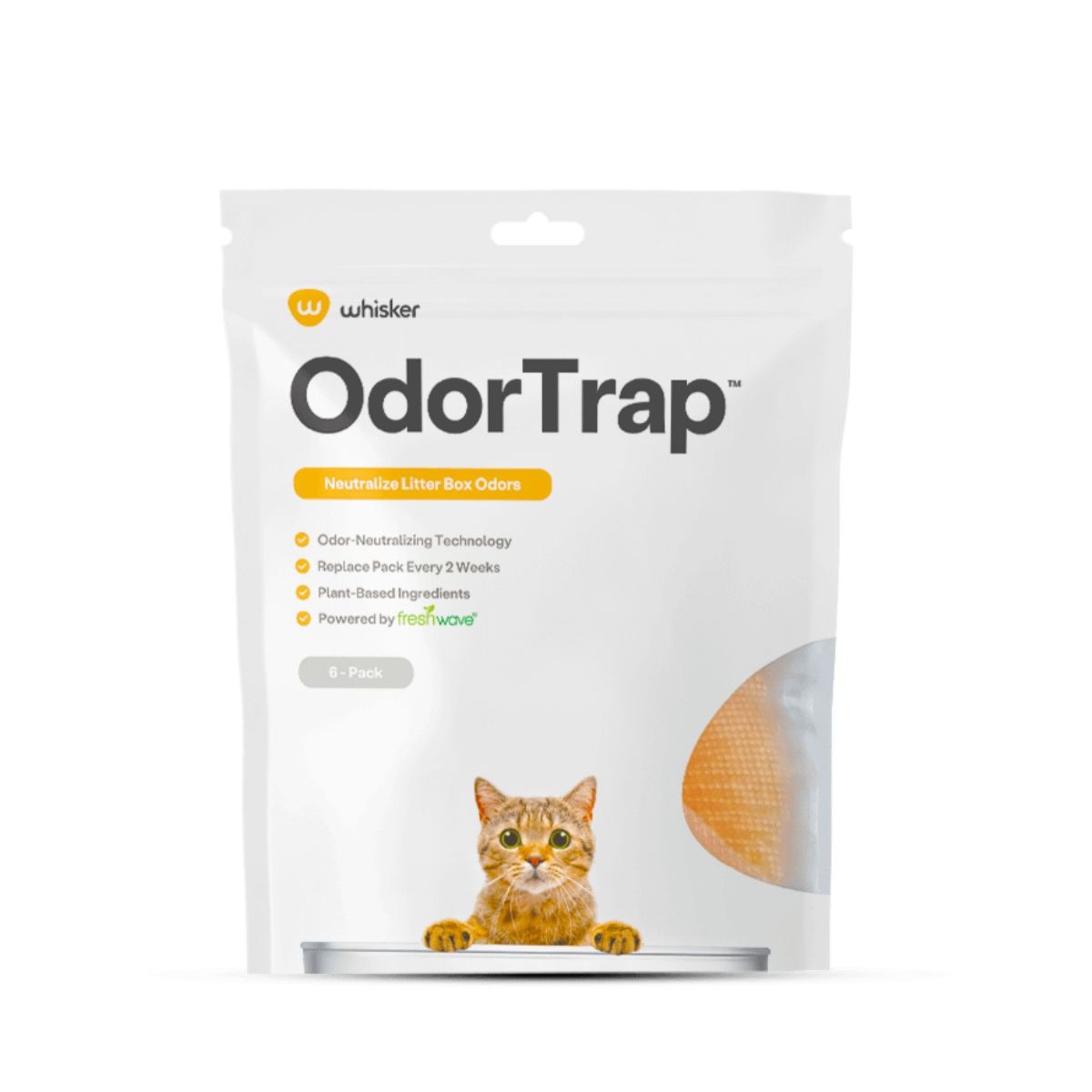 Litter Robot OdorTrap 6-Pakket - WKR-LTBXSCT-6PK-INTL