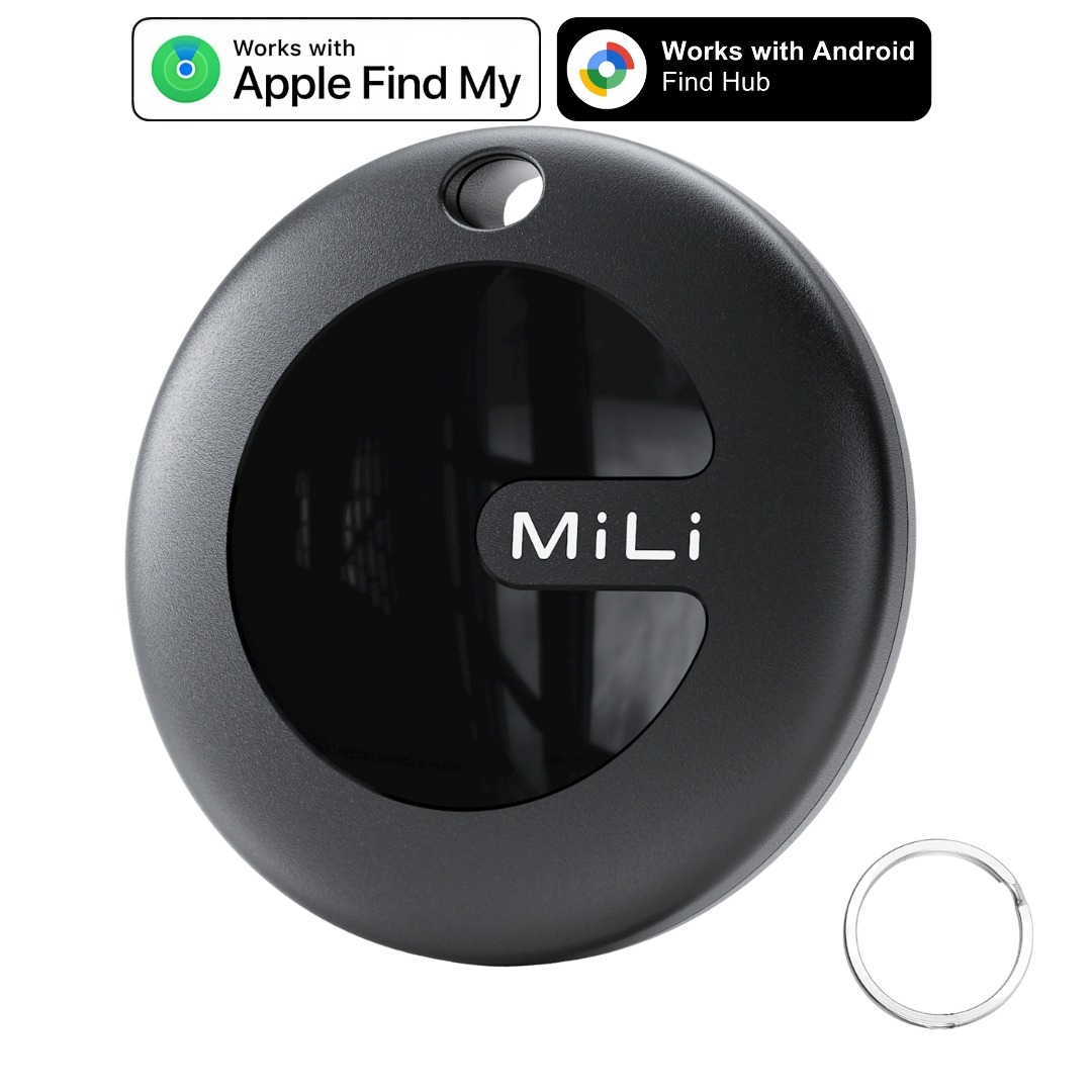 MILI MiTag Duo 1 pack - Apple Find My or Google's Find My Device (Google's Find Hub)