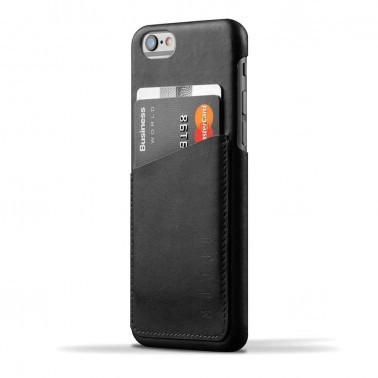Smartphonehoesjes.nl Mujjo Leather Wallet Case 80º iPhone 6(s) Plus - Black