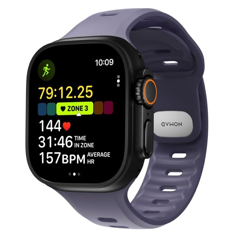 Nomad Tempo Band Apple Watch Ultra 1/ 2/ 3 Paars - NM011451858