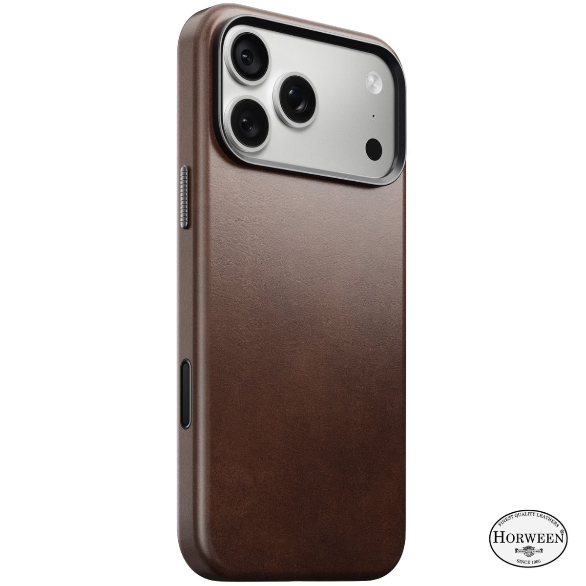 Nomad Traditional Leren Hoesje Horween iPhone 18 Pro Max Rustic Brown