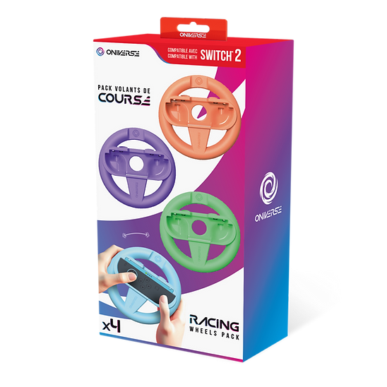 Oniverse Volant de Course Nintendo Switch 2 (4-Pack)
