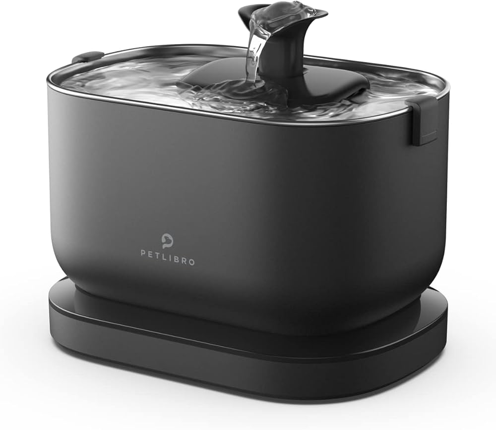 Petlibro Dockstream Draadloze Automatische Drinkfontein zwart - PL-WF115-91B
