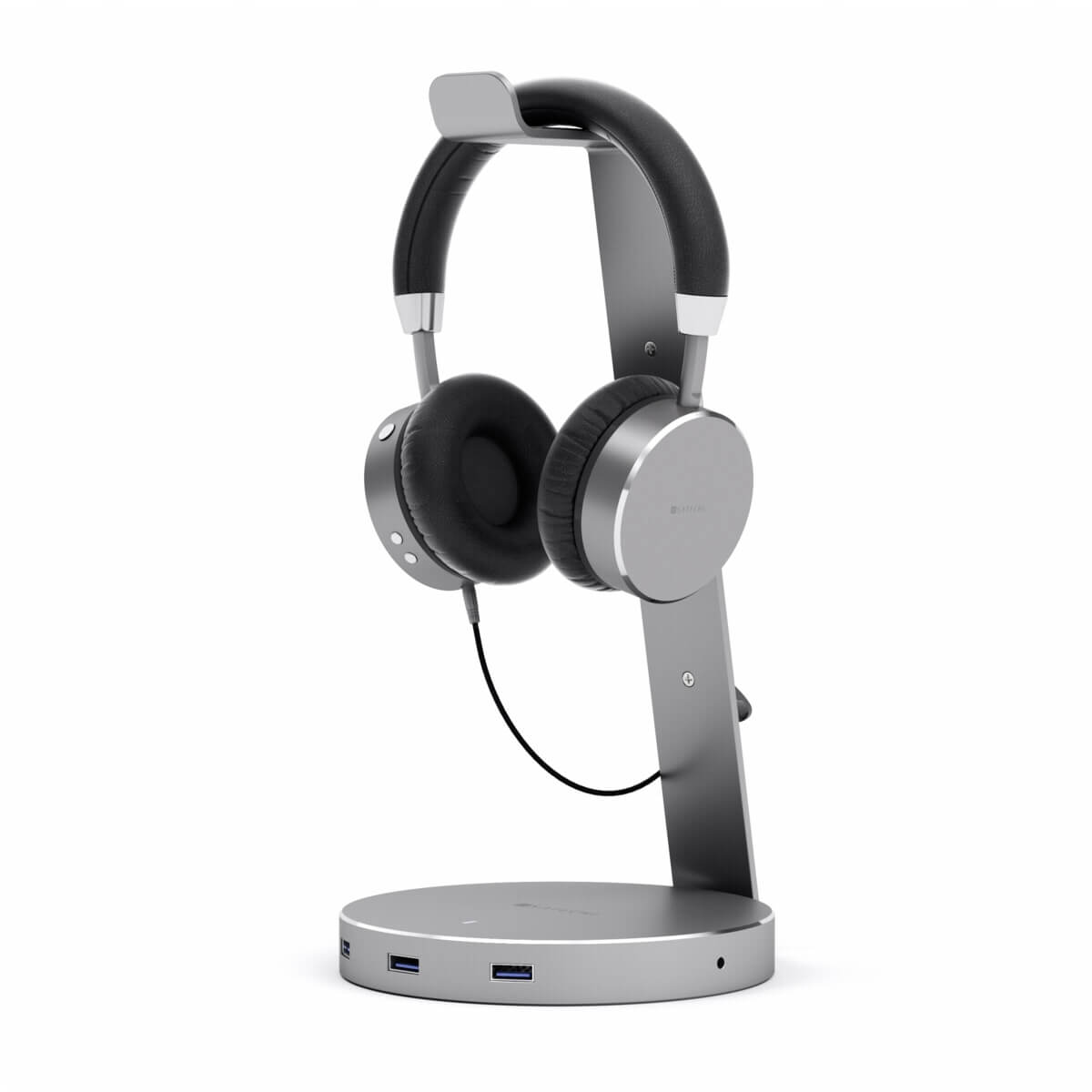 Satechi Aluminum Hoofdtelefoon Stand Space Gray satechi kopen in de aanbieding