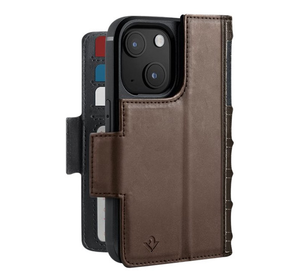 Twelve South BookBook - Coque iPhone 13 Mini - Marron