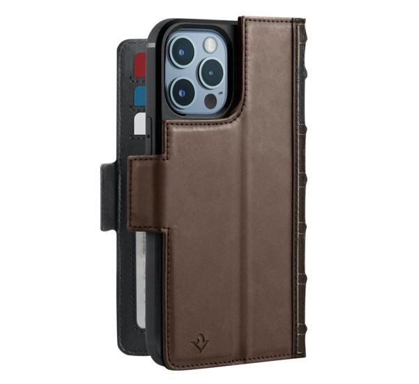 Twelve South BookBook - Coque iPhone 13 Pro Max - Marron
