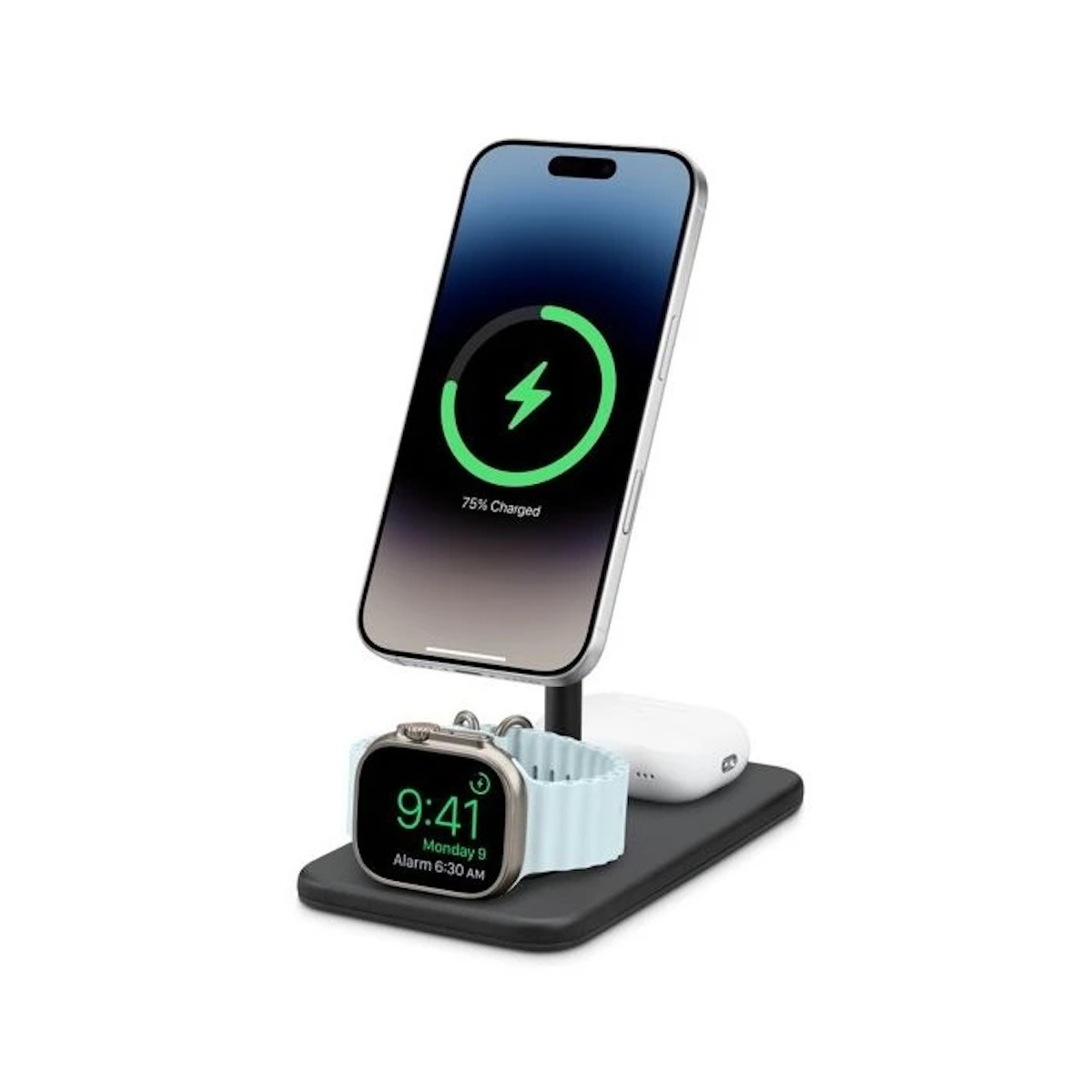 Twelve South HiRise 3 Deluxe 3-in-1 Oplaadstandaard zwart - TS-2423