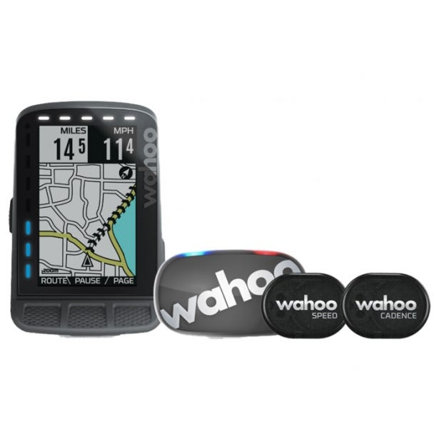 Wahoo Fitness ELEMNT ROAM GPS Stealth Bundel Fiets Computer