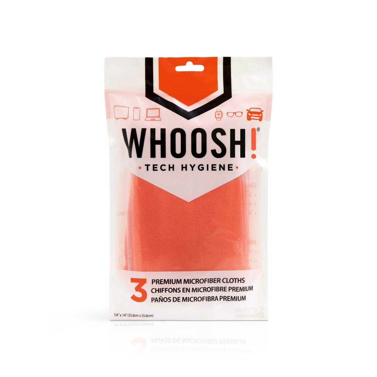 WHOOSH! XL Tech Cleaning reiniging doekjes ( 3 pack) - 1FGCL3COM