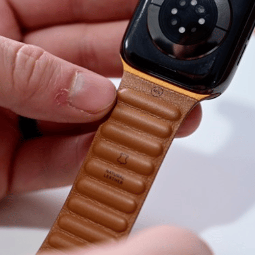 Apple leather link