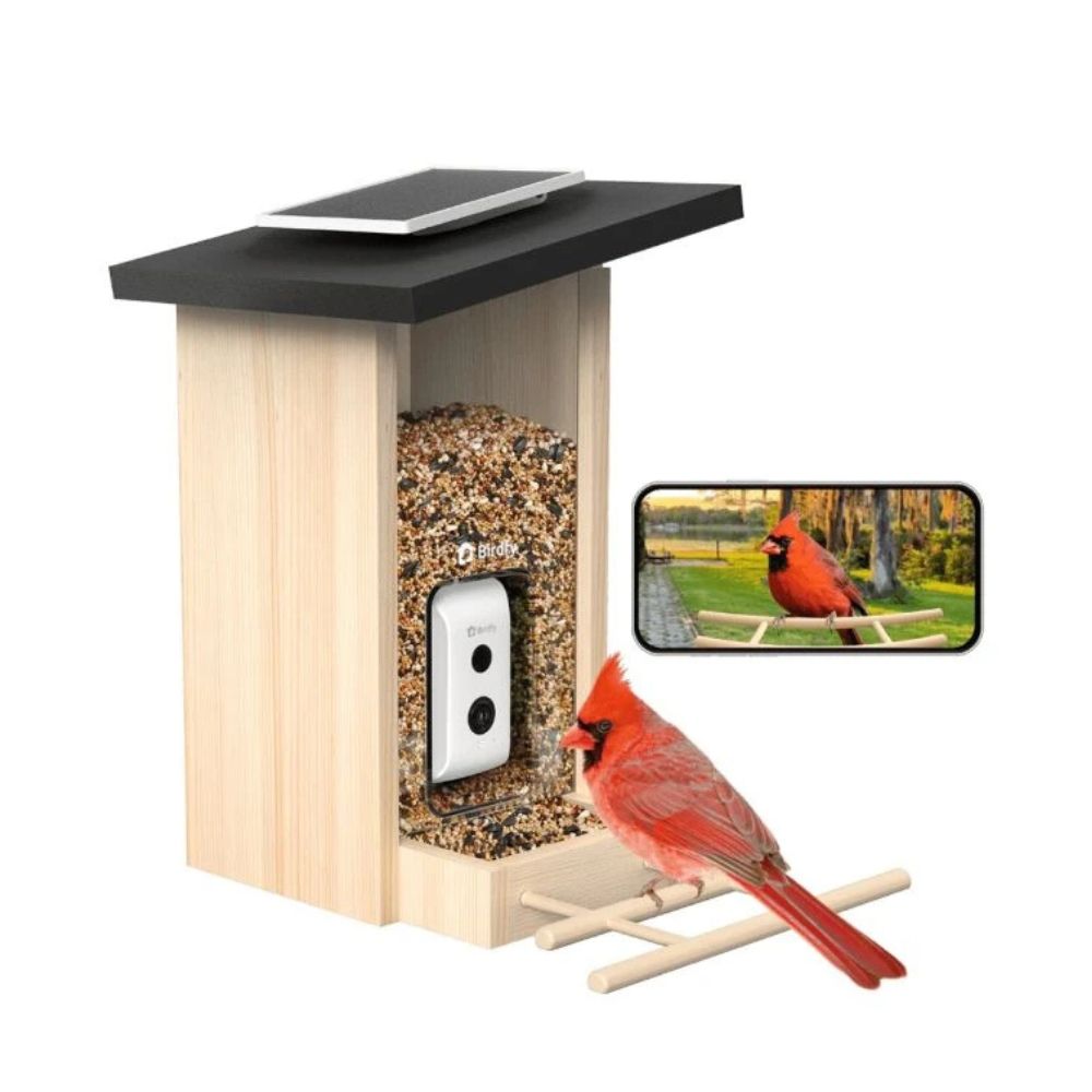 Birdfy Slim vogelhuisje Ebony Lite