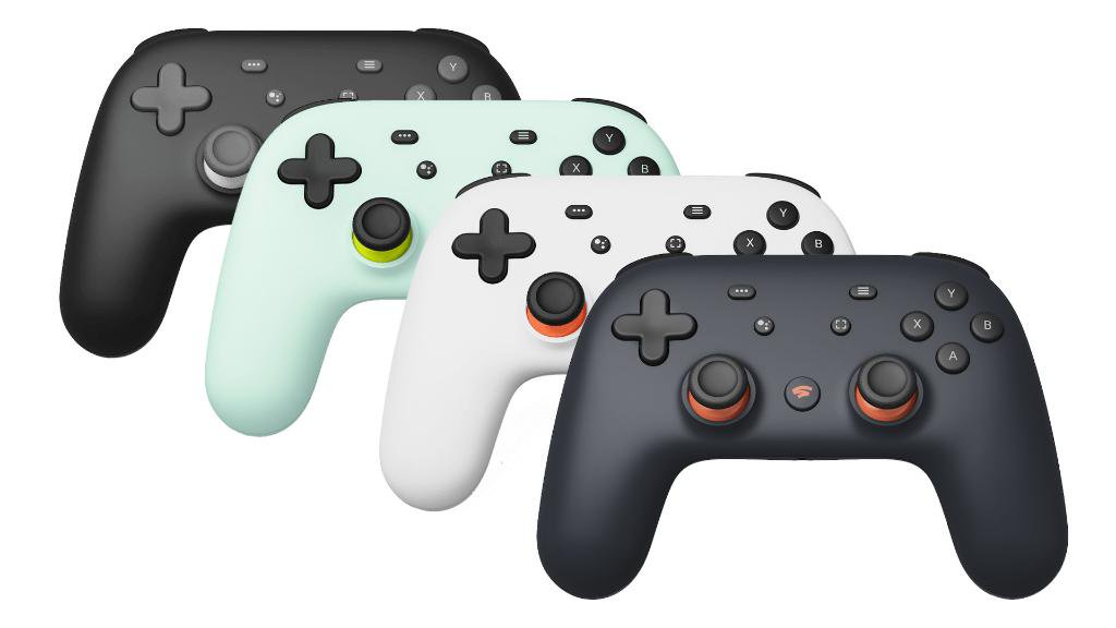 Google Stadia alle controllers