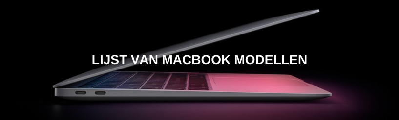 Lijst van MacBook modellen