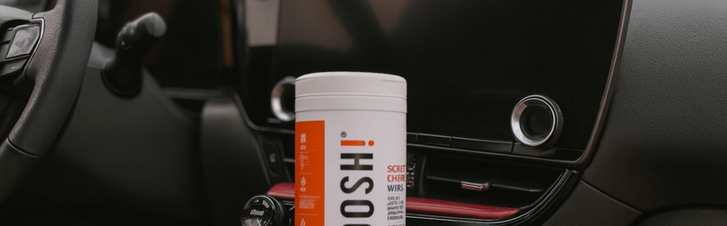 Car display cleaning