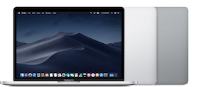 MacBook Pro (13-inch, 2018, Four Thunderbolt 3 ports) - Technical