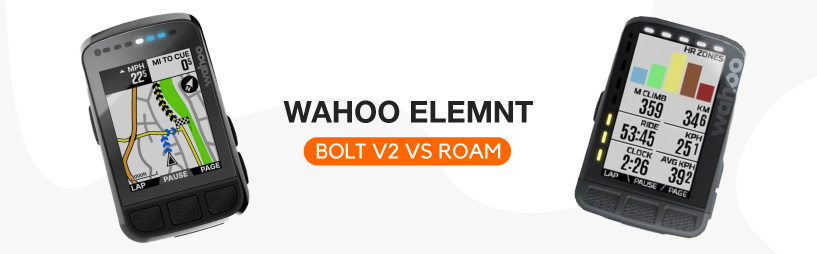 Wahoo ELEMNT BOLT vs ROAM