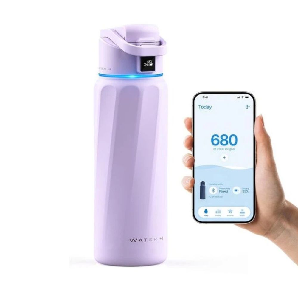 WaterH Boost Gourde Intelligente Purple