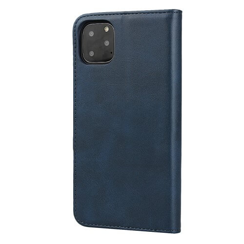 Casecentive Leren Wallet case iPhone 11 Pro Max blauw